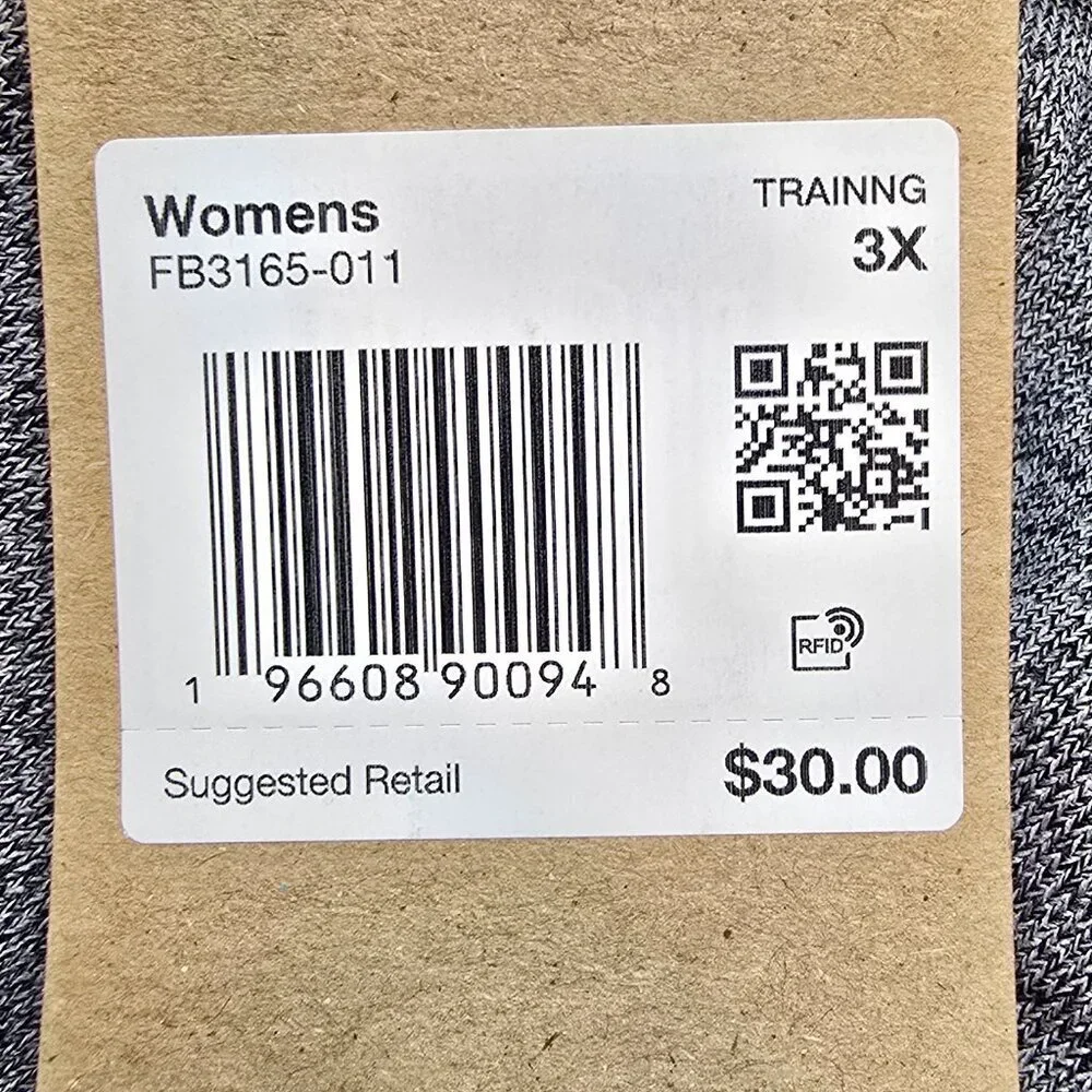 Nike Women's Attack DRI-FIT Mid-Rise Shorts 5 in - Grey / White - NWT - Picture 6 of 8